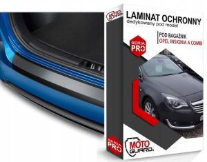 CZARNA FOLIA na zderzak OPEL INSIGNIA A 1 COMBI