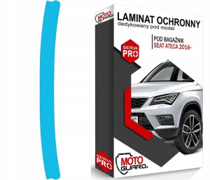 FOLIA OCHRONNA na tylny zderzak SEAT ATECA 2016-