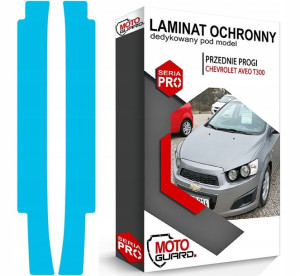 Folia Ochronna Na Progi Przód Chevrolet Aveo T300