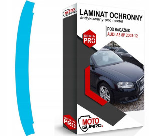 FOLIA OCHRONNA na tylny zderzak AUDI A3 8P HB