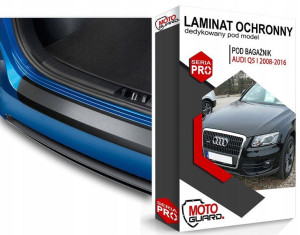 CZARNA FOLIA na tylny zderzak AUDI Q5 I 2008-16