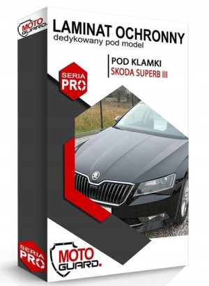 DEDYKOWANA Folia pod klamki SKODA SUPERB III 2015-
