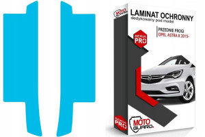 Nakładka Folia Na Progi Przednie Opel Astra K 2015