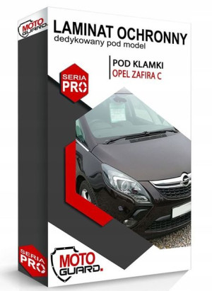 DEDYKOWANA Folia pod klamki OPEL ZAFIRA C 2011-