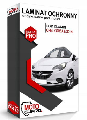 DEDYKOWANA Folia pod klamki do OPEL CORSA E 2014-
