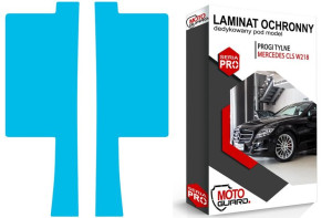 Folia Ochronna Na Progi Tylne Mercedes Cls W218