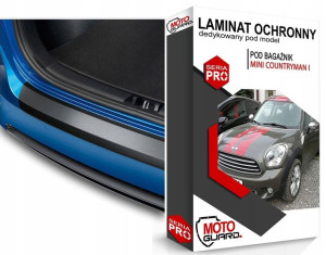 CZARNA FOLIA pod bagażnik MINI COUNTRYMAN I 1