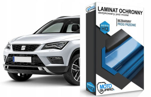 Folia BEZBARWNA na progi ZESTAW SEAT ATECA 2016-