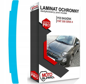 FOLIA OCHRONNA pod bagażnik FIAT 500 II SERIA 4 IV