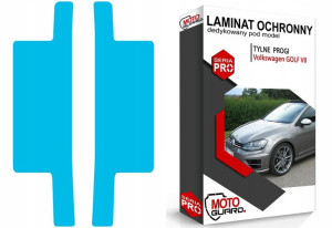 Folia Ochronna Na Progi Tylne Volkswagen Golf 7