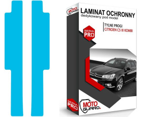 Folia Ochronna Na Progi Tylne Citroen C5 Kombi
