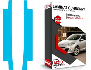 Folia Ochronna Na Progi Przednie Renault Megane 3