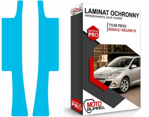 Folia Ochronna Na Progi Tylne Renault Megane Iii 3