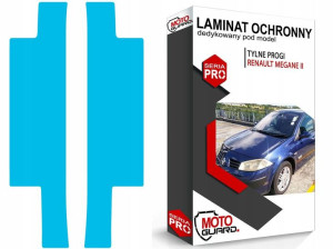 Folia Ochronna Na Progi Tylne Renault Megane Ii 2