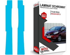 Folia Ochronna Na Progi Tył Nissan Note Ii 2