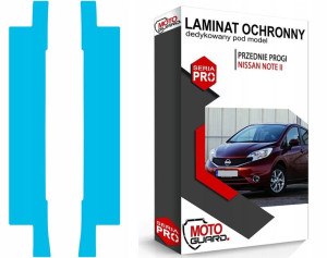 Folia Ochronna Na Progi Przód Nissan Note Ii 2