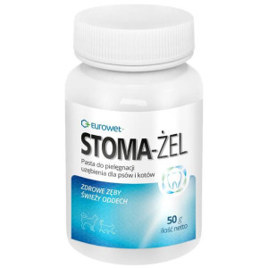 Stoma-Żel Pasta Do Pielęgnacji Zębów Dla Psów i Kotów + Szczoteczka 50 g