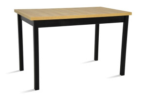 Stół Rozkładany Drewno Bukowe Blat Laminat 70x120/160 cm *M-10