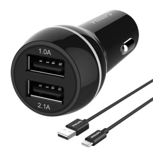 PHILIPS Ładowarka SAMOCHODOWA DUAL 3100 mA USB-C