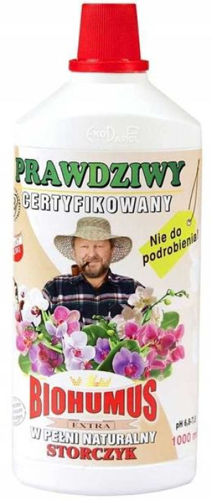 Ekodarpol Biohumus Extra Humus Do Storczyków Nawóz Eko 1l
