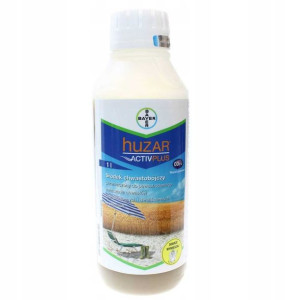 BAYER Huzar Activ Plus oprysk chwasty zboża pszenica 1l