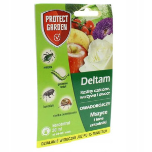 PROTECT GARDEN Deltam 30ml oprysk mszyce gąsienice larwy stonki