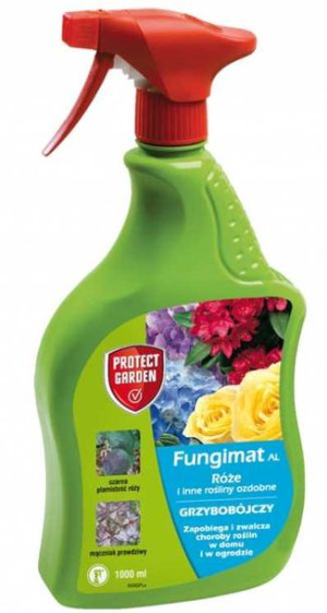PROTECT GARDEN Fungimat Al 1l środek grzybobójczy róże kwiaty