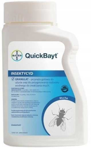 BAYER QuickBayt 200g środek do malowania zwalcza MUCHY