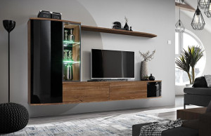Meblościanka Drive Front Pvc + Led