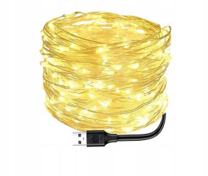 Lampki Druciki 30 Led Mikro Micro Na Usb