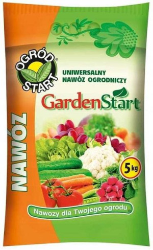 Ogród Start Uniwersalny Nawóz Ogrodniczy Warzywa Kwiaty 5kg