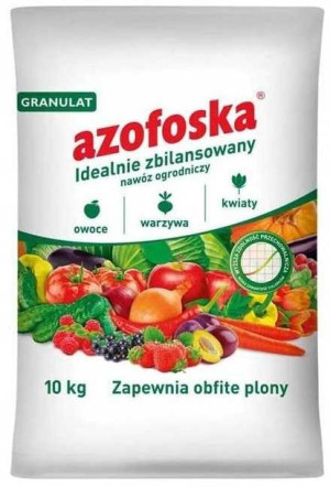 AZOFOSKA Nawóz Uniwersalny Granulat Warzywa 10kg
