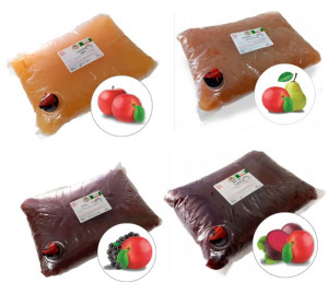 zestaw soków sok tłoczony NFC 4x 5l 100%