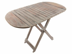 Stół składany DIVERO Vintage - 85cm