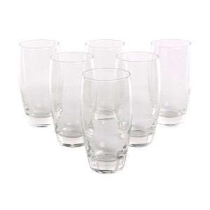 Komplet 6 szklanek do napojów i drinków Drink 350 ml