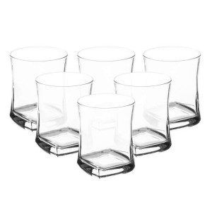 Komplet 6 Szklanek do napojów Geo 280 ml