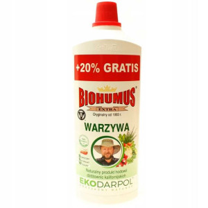 Biohumus Extra Humus Do Warzyw Nawóz Eko 1l