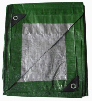 Plandeka z oczkami 2 x 4 m - 130 g/m2