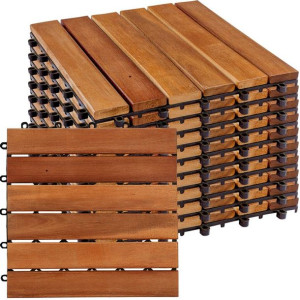 STILISTA Płytki drewniane , classic, akacja, 1 m²