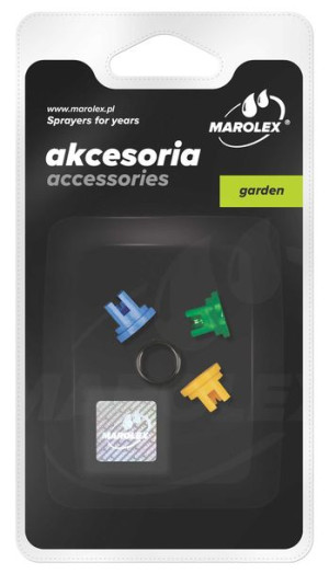 MAROLEX Zestaw 3 dysz herbicydowych opryskiwacz