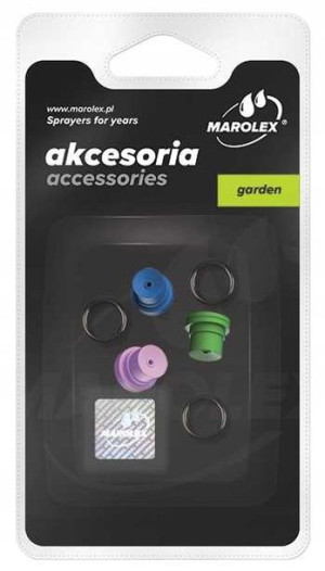 MAROLEX Zestaw 3 dysz wirowych do opryskiwaczy