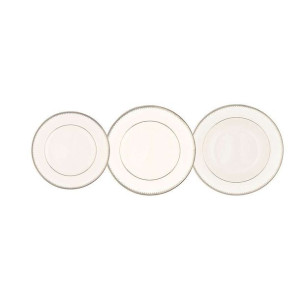 Zestaw obiadowy na 6 osób porcelana MariaPaula Nova Ecru Pure (18 elementów