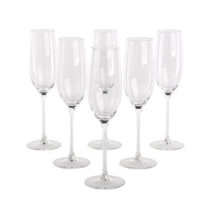Komplet 6 szt. Kieliszków do szampana Altom Design Brylant Lux 210 ml.