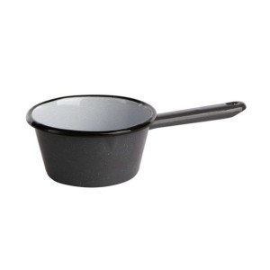 Rondel Stożkowy Z Trzonkiem I Dzióbkiem 0,45l Śr.12cm Wys.6,5cm Szary Nakra