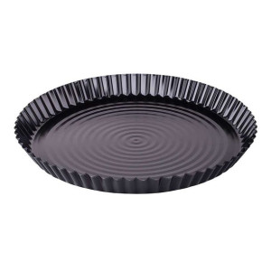 Blacha / forma do pieczenia pizzy okrągła SNB czarna 30 cm