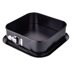 Forma Tortownica Kwadratowa 240 Non-stick Czarna (990-47)
