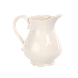 Mlecznik dzbanek do mleka porcelanowy Karolina Castel kremowy 500 ml