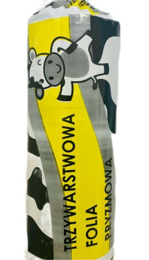 Folia Na Kiszonke 6x33 Czarno-czarna