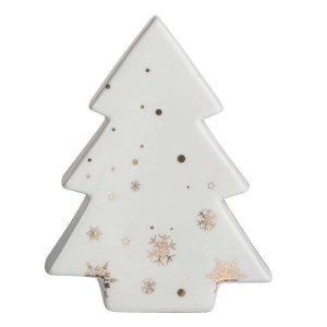 Figurka Ceramiczna Choinka 10x4x13,5 Cm
