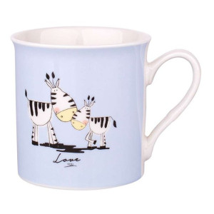 Kubek porcelanowy dla dzieci Zebra 250 ml